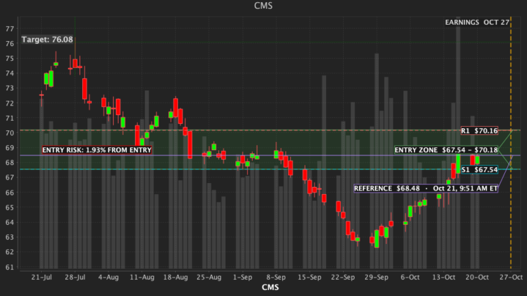 CMS Daily Pulse chart